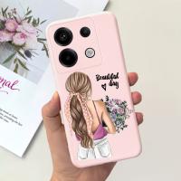 Funda de silicona TPU suave a prueba de golpes para Poco X6 Pro, carcasa trasera para Xiaomi Poco X6 Pro, Funda con estampado de gelatina a la moda - details 1
