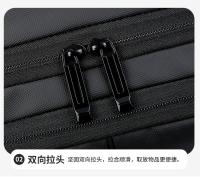 Mochila De Negocios Extensible de gran capacidad para hombre, morral multifunción de viaje con carga USB, impermeable, expandible, para ordenador - details 28