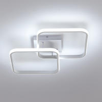 Goeco Luz de Techo LED Moderna 42W, 4700LM, Eficiencia de Energía, Montaje Directo, Aluminio, 69*37*10 CM - details 1