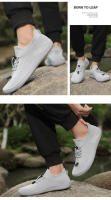 Tendón de res antideslizante zapatos de cabeza ancha para hombres y mujeres de moda y cómodos - details 16