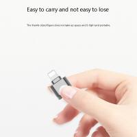 Mini lector de tarjetas para micro-sd, adaptador de memoria OTG externo, lector de tarjetas para IOS 13 14 iPhone 12/Mini/Pro Max Gold - details 3