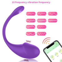 Consolador inalámbrico de punto G para mujer, vibrador con Control remoto por aplicación, huevo vibrador, clítoris, bragas vibradoras femeninas, Juguetes sexuales - details 8