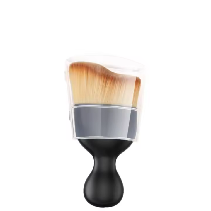 Cepillo de limpieza Interior de coche, teclado, aire acondicionado, cámara, cepillos de limpieza de piel suave y gruesa con cubierta, herramientas detalladas de polvo para grietas - 1