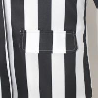 Disfraz de la película escarabajo para hombre, traje a rayas blancas y negras, 4 piezas - details 13
