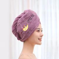 Gorro de microfibra para secar el cabello, toalla para secar el cabello, envoltura fuerte absorbente de agua, gorro de ducha, herramienta de limpieza, 2 piezas - details 34