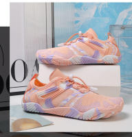 Zapatos de agua de verano para mujer, zapatillas de playa de camuflaje descalzas, natación al aire libre, deportes de vadeo, zapatos acuáticos de secado rápido suave - details 28