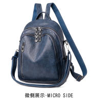 Mochila de mujer Mochila de doble propósito de cuero suave - details 11