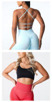 Sujetador invencible sin costuras para mujer, ropa interior deportiva de licra, elástica, transpirable, mejora el pecho, ocio - details 2