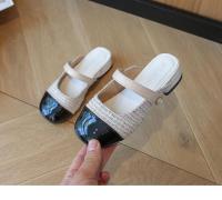Zapatos de cuero para niñas, calzado de princesa antideslizante, elegante y versátil, de fondo suave, estilo coreano, a la moda, novedad de otoño, 2024 - details 3
