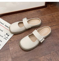 Baotou zapatillas mujer verano desgaste sentido avanzado, la nueva celebridad de Internet super fuego versátil fondo suave medio pie zapatillas - details 21