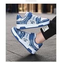 Zapatos de marca para niños, zapatos deportivos de cuero a la moda para niños y niñas, zapatos de tenis para niños, zapatos antideslizantes para correr al aire libre, zapatos de baloncesto - details 17