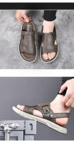 ⭐ 🔥 ⭐ Sandalias de hombre 2025 verano nuevo antideslizante casual fresco zapatillas exterior doble propósito transpirable moda tendencia zapatos de playa - details 1