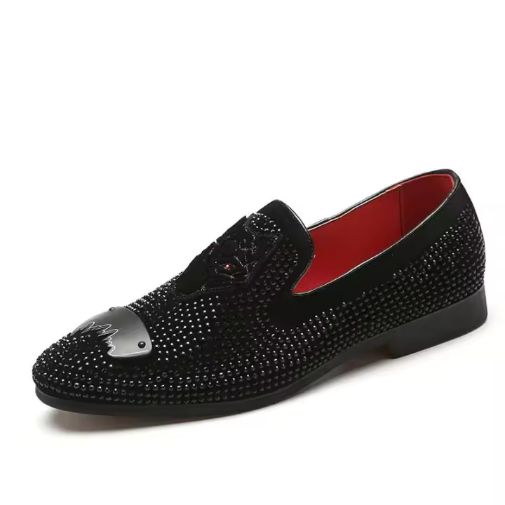 Mochaxin-zapatos de conducción de cuero italiano para hombre, calzado informal, clásico, hecho a mano, de alta calidad, antideslizantes, color negro, novedad de 2022 - 1