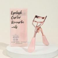Rizador de pestañas BASIC LIVING en oro rosa con mango rosa - details 8