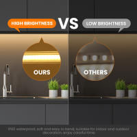 GAHADA Tira de LED COB de Alta Densidad Impermeable IP65, 24V Luz Flexible para Decoración de Habitaciones 320LEDs/m Iluminación de Alta Calidad - details 8