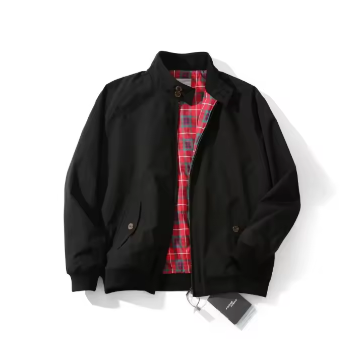 Chaqueta americana Harrington G9 piloto con cuello levantado para hombre, primavera 2024 - 1