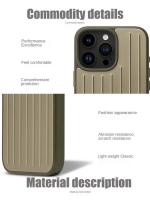 Para 12/13/14/15/16pro Max funda de teléfono de lujo simple aleación de aluminio-magnesio funda de teléfono elegante funda de teléfono de equipaje de negocios - details 1