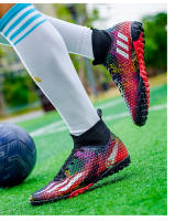 Botas de Fútbol Hombre 2025 Caña Alta con Tacos Largos o Cortos TF |   Antideslizantes, Ligeras y Profesionales – Tallas 34-45 - details 19