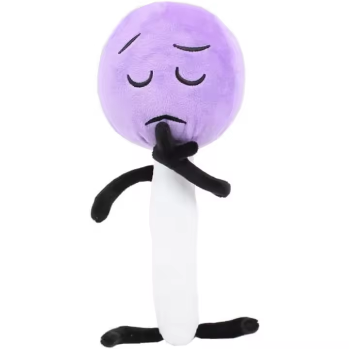 Almohada de peluche de anime, manta de personaje lindo para niños, niños y niñas para fanáticos del juego, decoración del sofá del hogar y coleccionables (piruleta) - 1