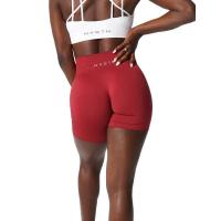 NVG Shorts de Lycra sin costuras para mujer, mallas de entrenamiento suaves, Three by Fiess, pantalones de yoga, ropa de gimnasio - details 13