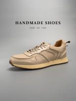 Zapatos hechos a mano de cuero vacuno de moda, transpirables y versátiles para hombre. - details 4