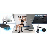 Musculación Ajustable con Estación de Dominada Banco de Levantamiento de Pesas Plegable Gimnasio de Entrenamiento en Casa Banco de Entrenamiento Multiuso... - details 2