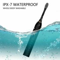 Cepillo de dientes eléctrico sónico recargable por USB, resistente al agua, blanqueamiento inteligente, limpieza automática ultrasónica de dientes - details 19