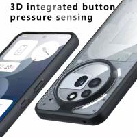Funda para Nothing Phone 3a Pro 5G Phone 3a 5G, funda ultrafina suave de TPU, marco transparente mate para PC, funda trasera a prueba de golpes, Fundas - details 4