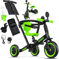 Bicicleta de Equilibrio, Triciclo para niños de 1 año a 5 Años, Capacidad de Carga hasta 25kg, Incl. Manillar/Barra de Seguridad/Cinturón de Seguridad/Timbre/Espejo. - details 25