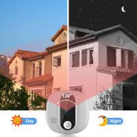 cámara mirilla puerta wifi inteligente Timbre puerta de casa remoto monitor interfonos - details 11