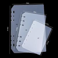 Separador de Hojas Transparente para Agenda A5 A6 A7 B5 A4, Divisor de Hojas Sueltas para Cuaderno, Organizador de Carpetas, Separador de Planificador - details 2