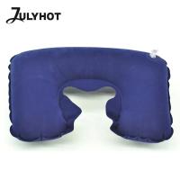 Almohada inflable en forma de U para viajes al aire libre, cojín suave para el cuello, salud, sueño, cabeza, anillo, cojín plegable - details 4