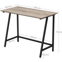Escritorio Eléctrico de Altura Ajustable 70 x 160 x (72-120) cm Función de Memoria - details 55