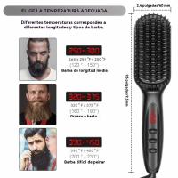 2025 Nuevo Peine Alisador Peine de Aire Caliente Peine para el Cabello de los Hombres Cuidado Personal Peine para Peinar la Barba de los Hombres - details 12