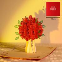 Tarjeta de Amor 3D Pop Up Greeting de San Valentín Cumpleaños Aniversario para Parejas - details 2