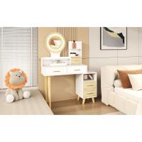 tocadores maquillaje mueble mesa pequeno espejo penteadeira
