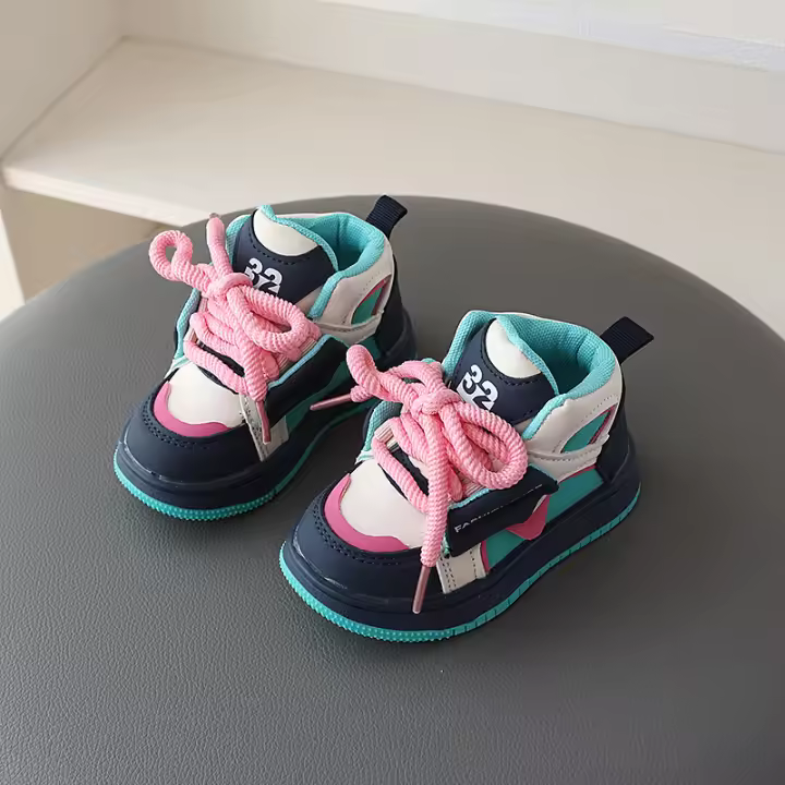 Zapatillas de Deporte para Niños Primavera-Otoño Zapatos de Tablero Casuales para Niños - 1