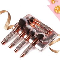 Set de 10 Brochas de Maquillaje Sintéticas Mango de Taladro Suave Bolsa de Cosméticos Belleza - details 3