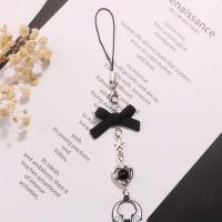 Correa de teléfono Y2K de mariposa negra, cordón de llave de estilo gótico, cadena para teléfono móvil, cordón fresco y dulce, llavero móvil, cordón, regalo de joyería - details 16