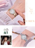 Reloj de Pulsera de Acero Inoxidable con Malla de Milanesa Reloj de Cuarzo Japonés Impermeable para Mujeres Regalo Elegante - details 7