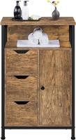 Armario de Baño de Madera Diseño de Cajón y Estante Ajustable Ideal para Cocina y Sala de Estar - details 24