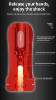 Vibrador inteligente de succión al vacío para hombres, Juguetes sexuales con ventosa, copa de masturbación para adultos, Vagina Real, culo - details 6
