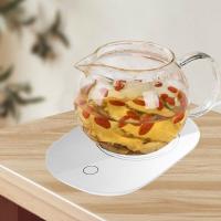 Bandeja calentadora de tazas de café, almohadilla con Sensor de gravedad, USB, 55/131 ° F, para oficina y hogar - details 3