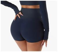 Pantalones de Yoga de Cintura Alta y Sin Costuras Shorts Deportivos para Mujeres - details 14