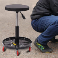 Asiento de taller giratorio para taller, taburete de taller, taburete con ruedas, 136,08 kg - details 11