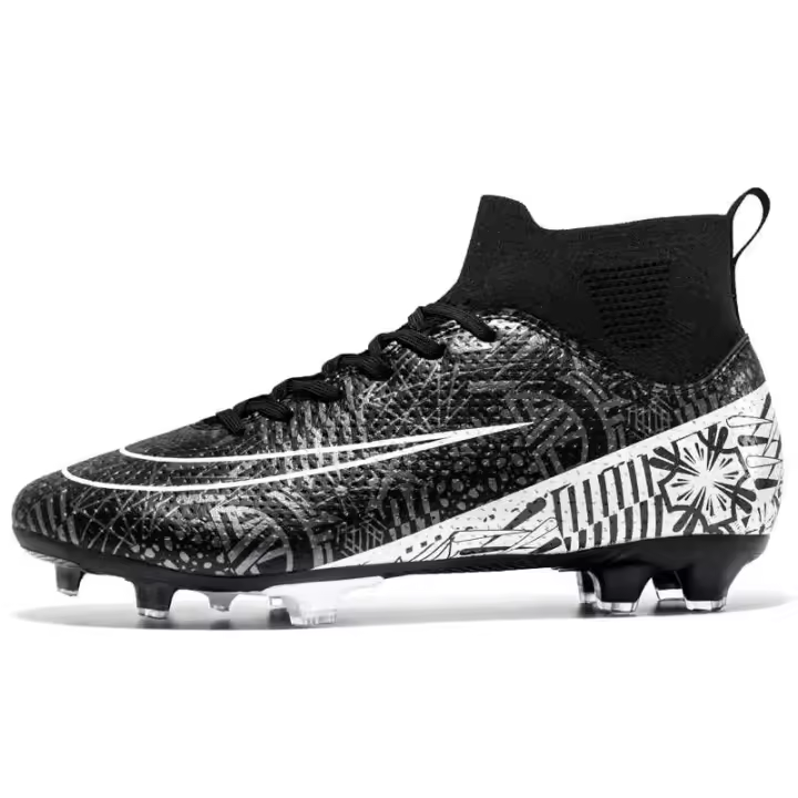 Gran oferta de botines de fútbol de verano para hombre, forro de cuero genuino, plantilla de goma de PU para fútbol, ​​zapatos de fútbol sala, precio más barato - 1