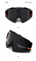Gafas de esquí de una sola capa antivaho, gafas de Snowboard para nieve, gafas de moto de nieve, gafas de esquí para deportes al aire libre, nuevas - details 14