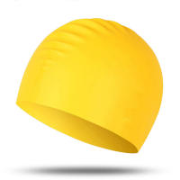 Gorros de Natación de Silicona Unisex Duraderos, Antideslizantes, Extensibles y Flexibles para Mujeres y Hombres Deportes y Exteriores - details 4