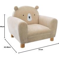 Sillón Infantil en Forma de Animal con Orejas de Oso - details 3