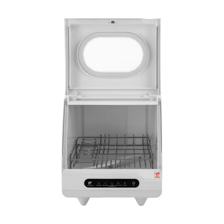 Minilavavajillas de Mesa para el hogar, 5 programas, tanque de agua de 5 litros, 360 grados - 1